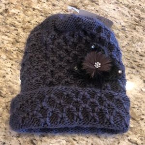 NWT TREND For You Purple Beanie Sz OS